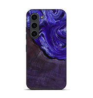 Galaxy S23 Wood Live Edge Phone Case - Nevaeh (Purple, 802065)