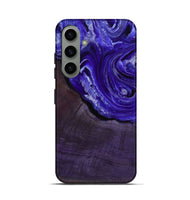 Galaxy S24 Wood Live Edge Phone Case - Nevaeh (Purple, 802065)