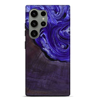 Galaxy S24 Ultra Wood Live Edge Phone Case - Nevaeh (Purple, 802065)