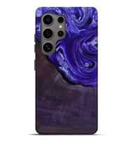 Galaxy S25 Ultra Wood Live Edge Phone Case - Nevaeh (Purple, 802065)