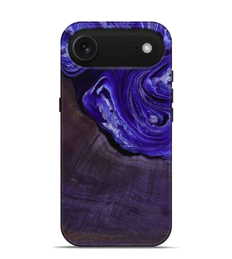 iPhone 17 Air Wood Live Edge Phone Case - Nevaeh (Purple, 802065)