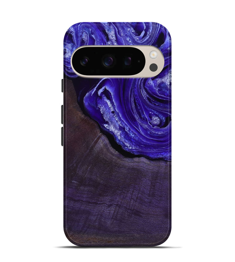 Pixel 10 Wood Live Edge Phone Case - Nevaeh (Purple, 802065)
