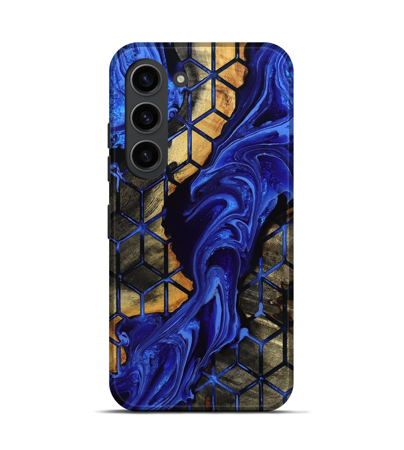 Galaxy S23 Wood Live Edge Phone Case - Cletus (Pattern, 802066)