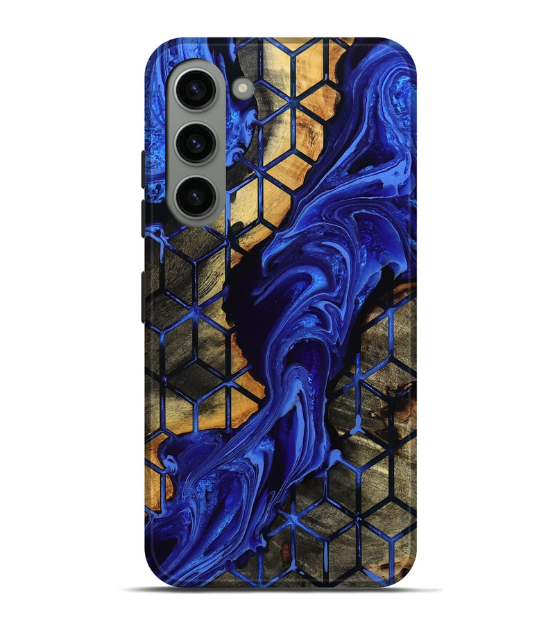 Galaxy S23 Plus Wood Live Edge Phone Case - Cletus (Pattern, 802066)