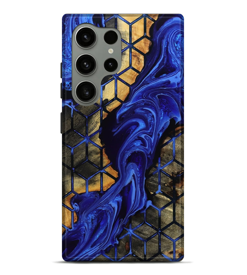 Galaxy S24 Ultra Wood Live Edge Phone Case - Cletus (Pattern, 802066)