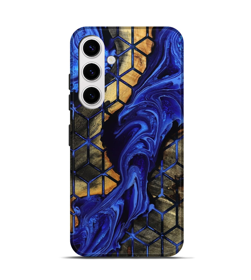 Galaxy S25 Wood Live Edge Phone Case - Cletus (Pattern, 802066)