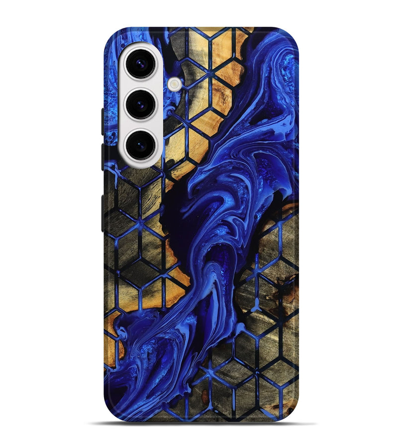 Galaxy S25 Plus Wood Live Edge Phone Case - Cletus (Pattern, 802066)