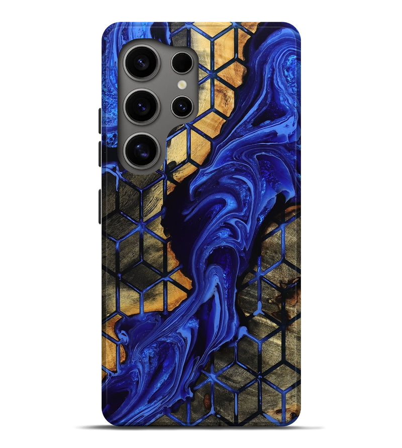 Galaxy S25 Ultra Wood Live Edge Phone Case - Cletus (Pattern, 802066)