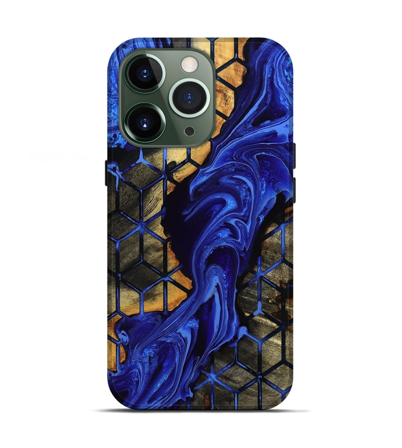 iPhone 13 Pro Wood Live Edge Phone Case - Cletus (Pattern, 802066)