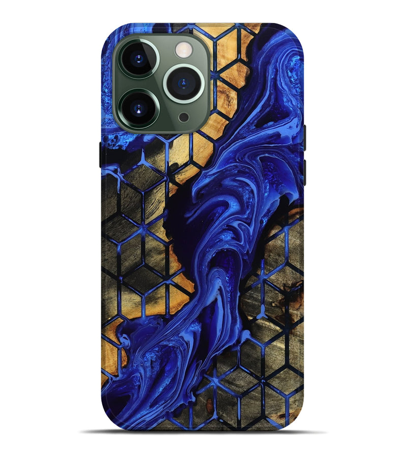 iPhone 13 Pro Max Wood Live Edge Phone Case - Cletus (Pattern, 802066)