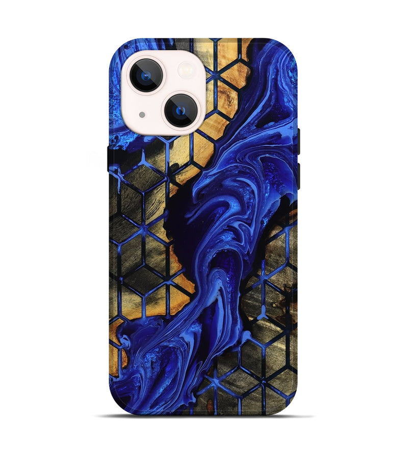 iPhone 14 Wood Live Edge Phone Case - Cletus (Pattern, 802066)