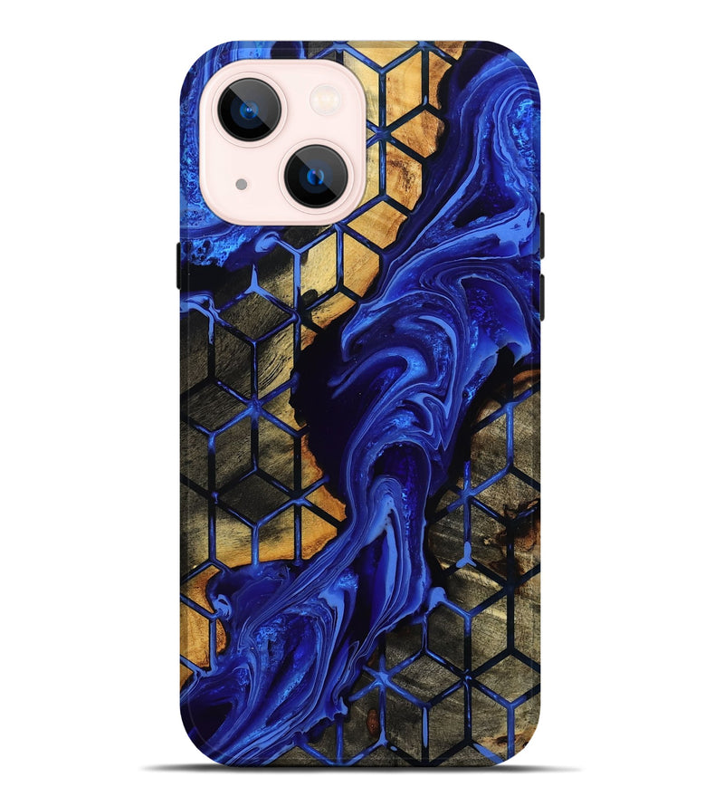 iPhone 14 Plus Wood Live Edge Phone Case - Cletus (Pattern, 802066)