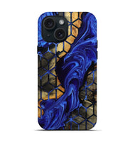 iPhone 15 Wood Live Edge Phone Case - Cletus (Pattern, 802066)