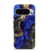 Pixel 9 Wood Live Edge Phone Case - Cletus (Pattern, 802066)