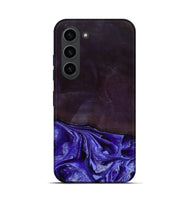 Galaxy S23 Wood Live Edge Phone Case - Colten (Purple, 802067)