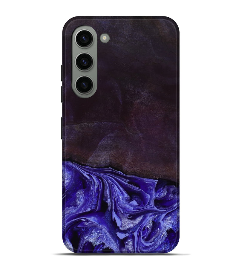 Galaxy S23 Plus Wood Live Edge Phone Case - Colten (Purple, 802067)