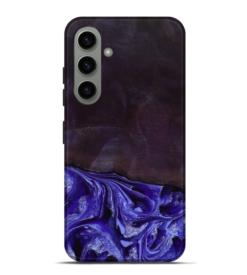 Galaxy S24 Plus Wood Live Edge Phone Case - Colten (Purple, 802067)