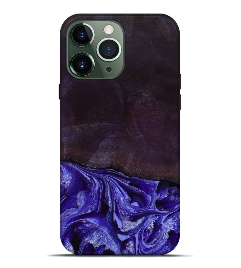 iPhone 13 Pro Max Wood Live Edge Phone Case - Colten (Purple, 802067)