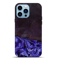 iPhone 14 Pro Max Wood Live Edge Phone Case - Colten (Purple, 802067)