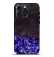 iPhone 16 Pro Max Wood Live Edge Phone Case - Colten (Purple, 802067)