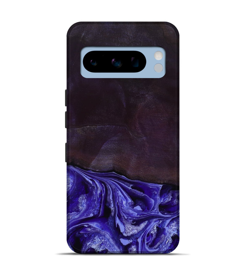 Pixel 8 Pro Wood Live Edge Phone Case - Colten (Purple, 802067)