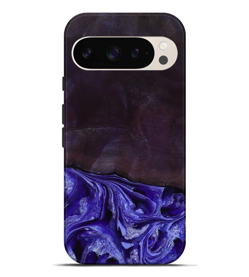 Pixel 9 Pro XL Wood Live Edge Phone Case - Colten (Purple, 802067)