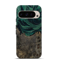 Pixel 10 Wood Live Edge Phone Case - Josue (Green, 802069)