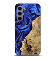 Galaxy S23 Plus Wood Live Edge Phone Case - Karma (Blue, 802070)