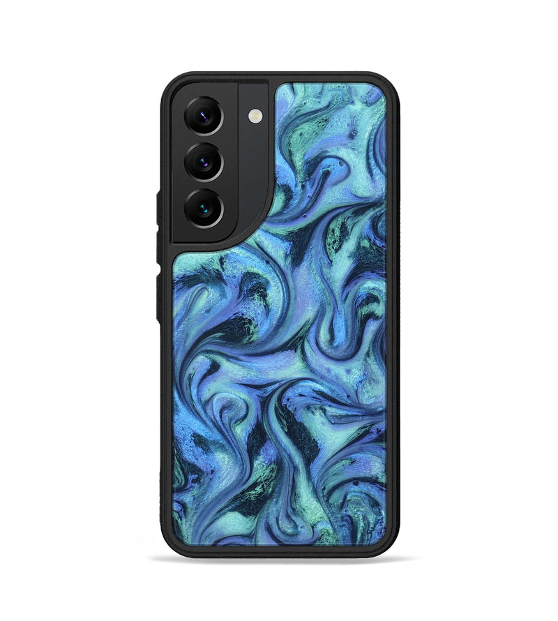 Galaxy S22 ResinArt Phone Case - Jakayla (Blue, 802071)