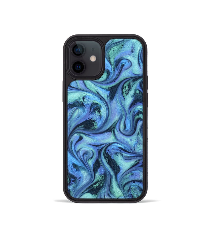 iPhone 12 mini ResinArt Phone Case - Jakayla (Blue, 802071)