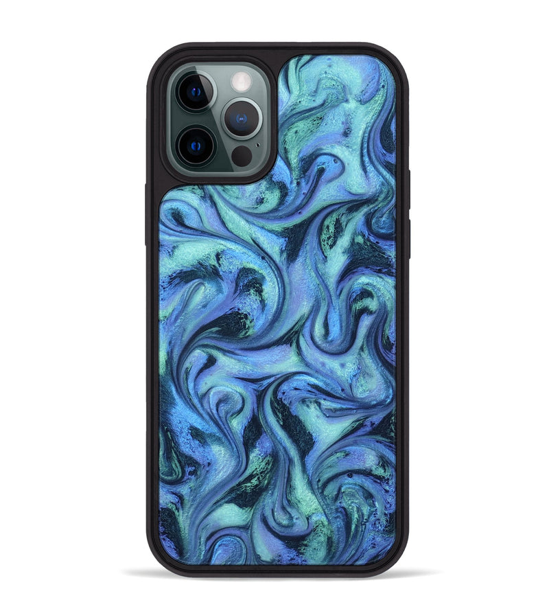 iPhone 12 Pro Max ResinArt Phone Case - Jakayla (Blue, 802071)
