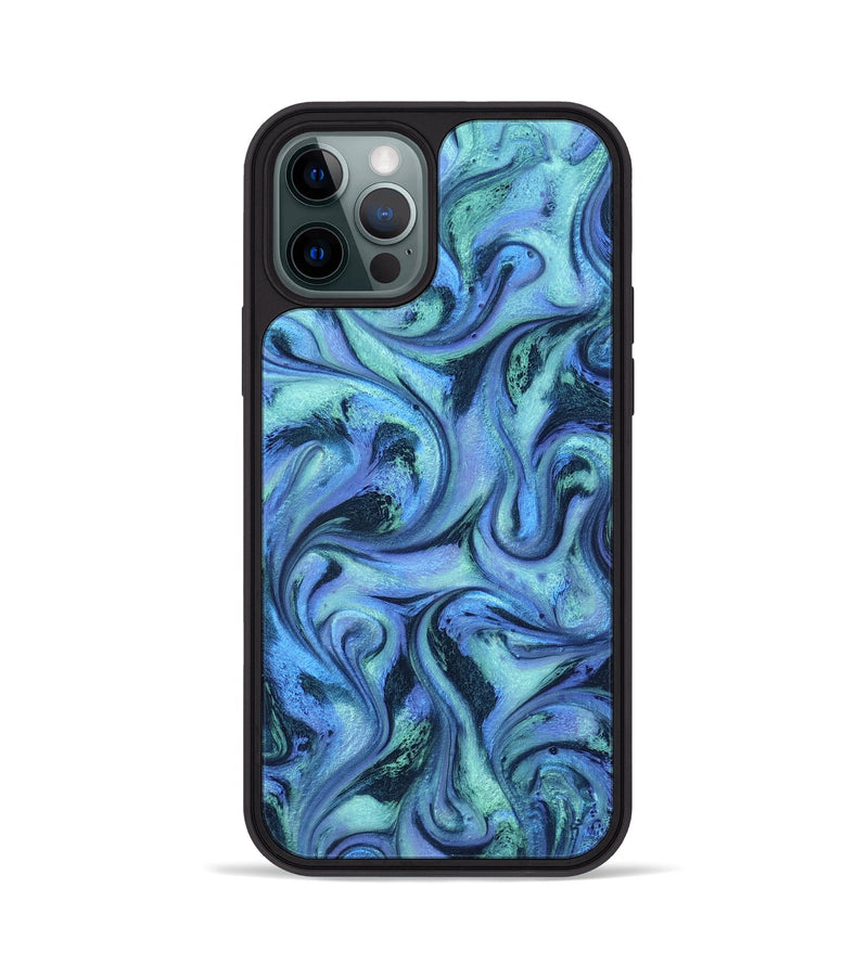 iPhone 12 Pro ResinArt Phone Case - Jakayla (Blue, 802071)