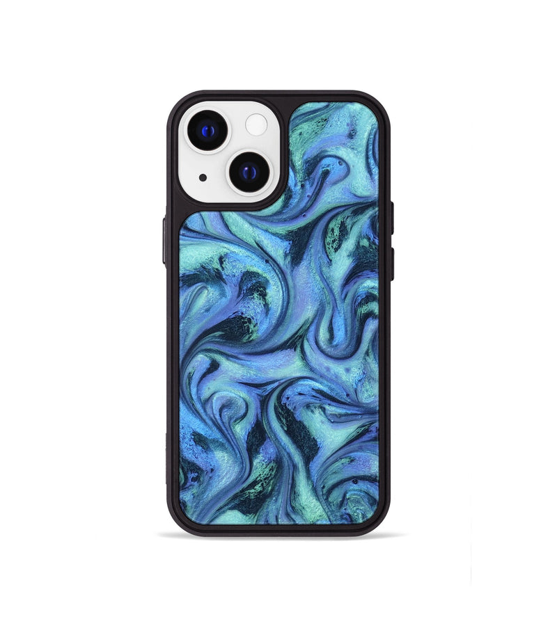 iPhone 13 mini ResinArt Phone Case - Jakayla (Blue, 802071)