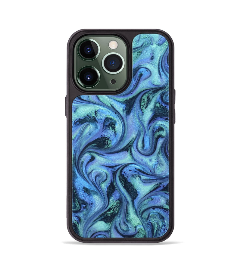 iPhone 13 Pro ResinArt Phone Case - Jakayla (Blue, 802071)