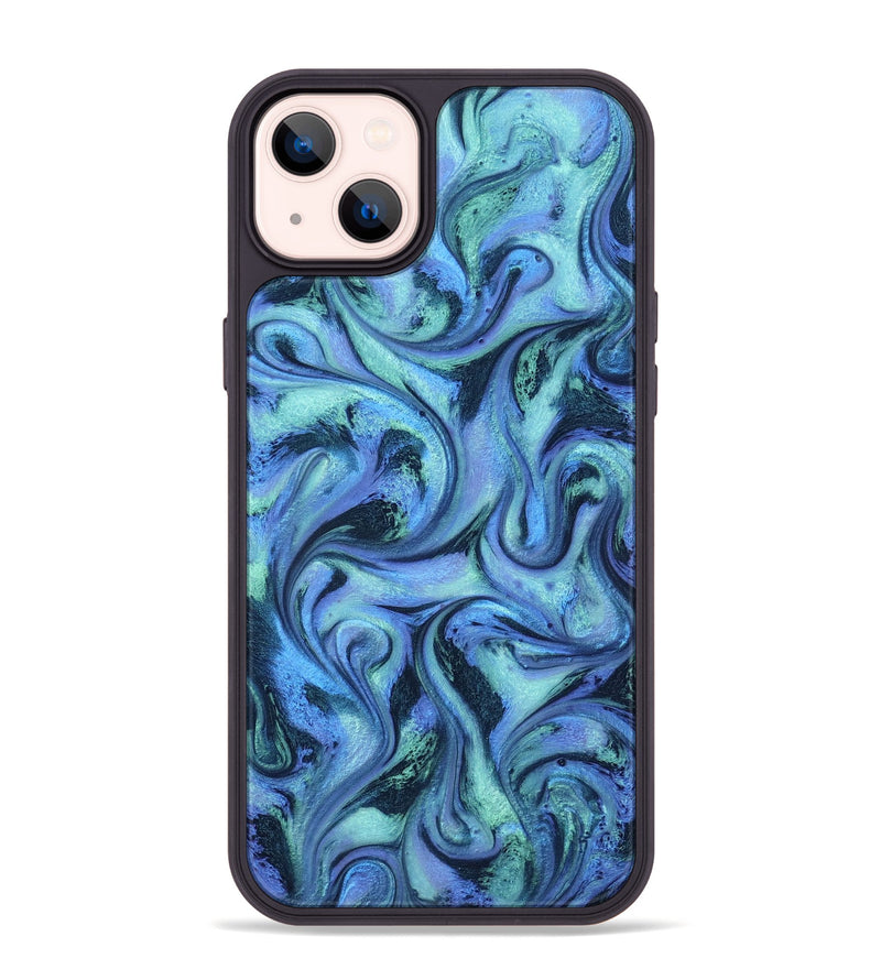 iPhone 14 Plus ResinArt Phone Case - Jakayla (Blue, 802071)