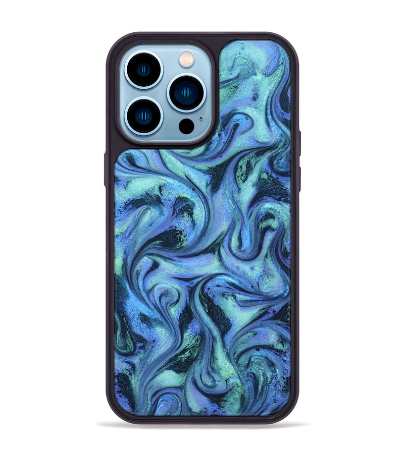 iPhone 14 Pro Max ResinArt Phone Case - Jakayla (Blue, 802071)