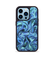 iPhone 14 Pro ResinArt Phone Case - Jakayla (Blue, 802071)