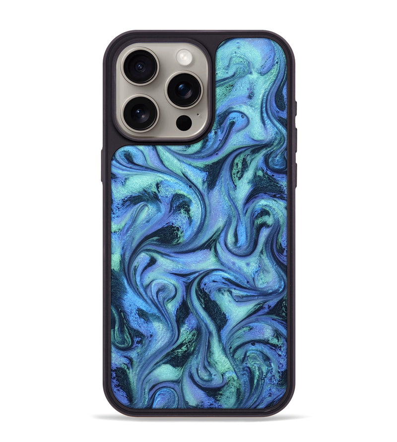 iPhone 15 Pro Max ResinArt Phone Case - Jakayla (Blue, 802071)