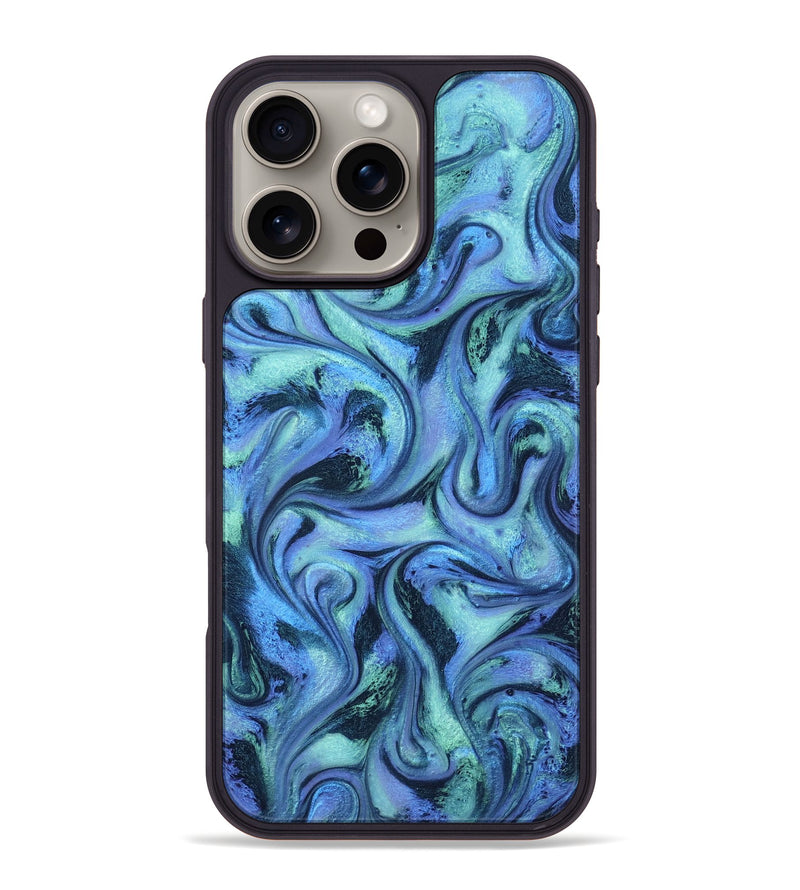 iPhone 16 Pro Max ResinArt Phone Case - Jakayla (Blue, 802071)