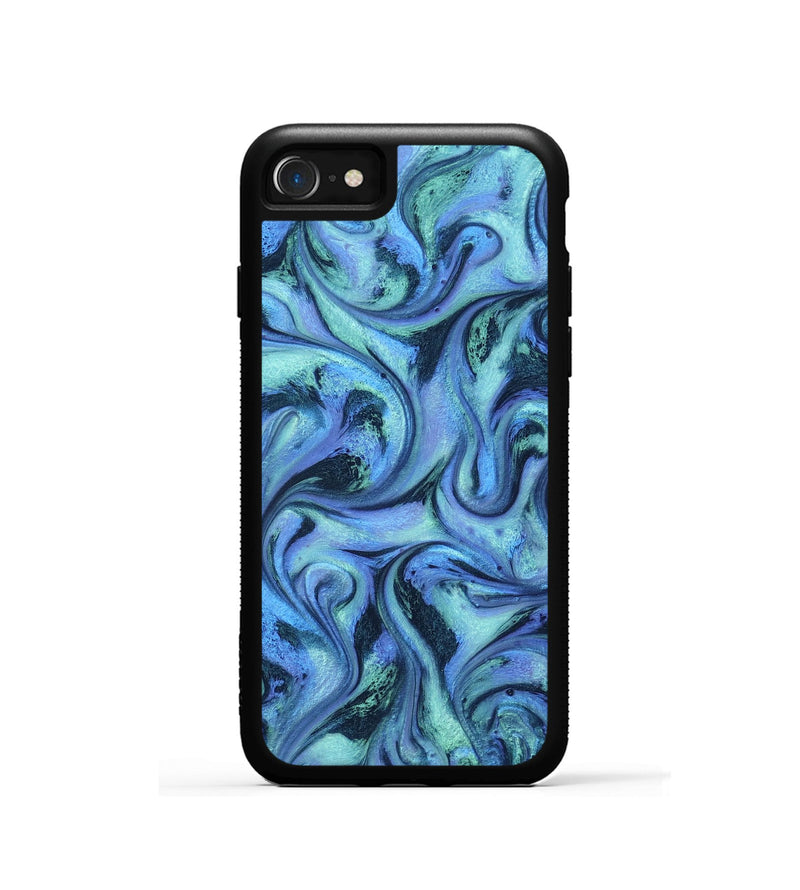 iPhone SE ResinArt Phone Case - Jakayla (Blue, 802071)
