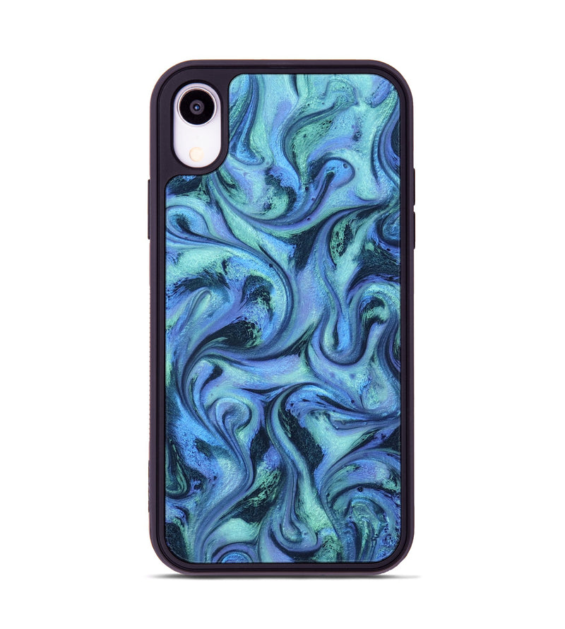 iPhone Xr ResinArt Phone Case - Jakayla (Blue, 802071)