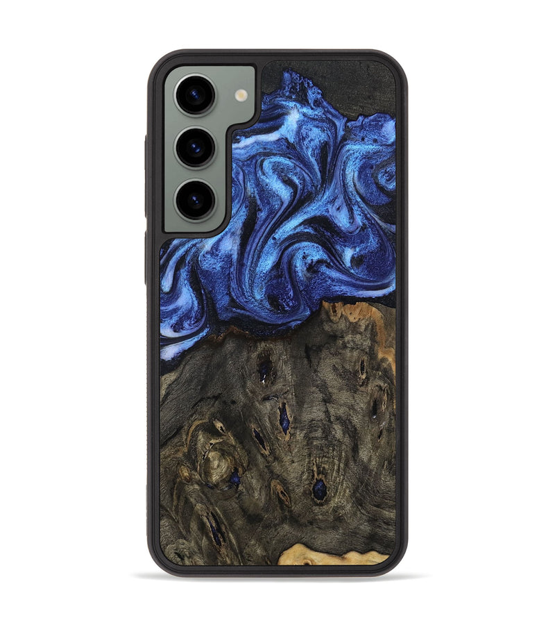 Galaxy S23 Plus Wood Phone Case - Jess (Blue, 802072)