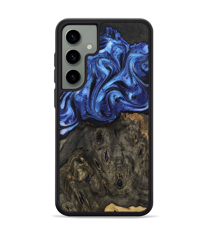 Galaxy S24 Plus Wood Phone Case - Jess (Blue, 802072)