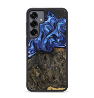 Galaxy S25 Plus Wood Phone Case - Jess (Blue, 802072)