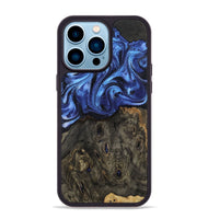 iPhone 14 Pro Max Wood Phone Case - Jess (Blue, 802072)