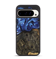 Pixel 9 Pro Wood Phone Case - Jess (Blue, 802072)