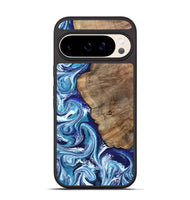 Pixel 10 Wood Phone Case - James (Blue, 802073)