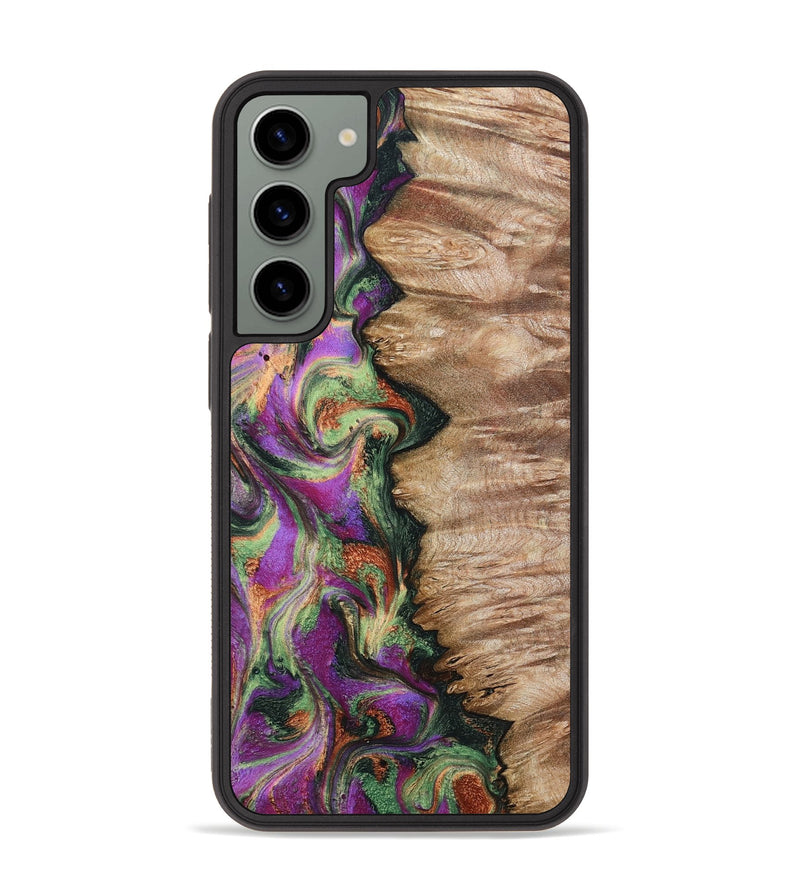 Galaxy S23 Plus Wood Phone Case - Ally (Green, 802075)