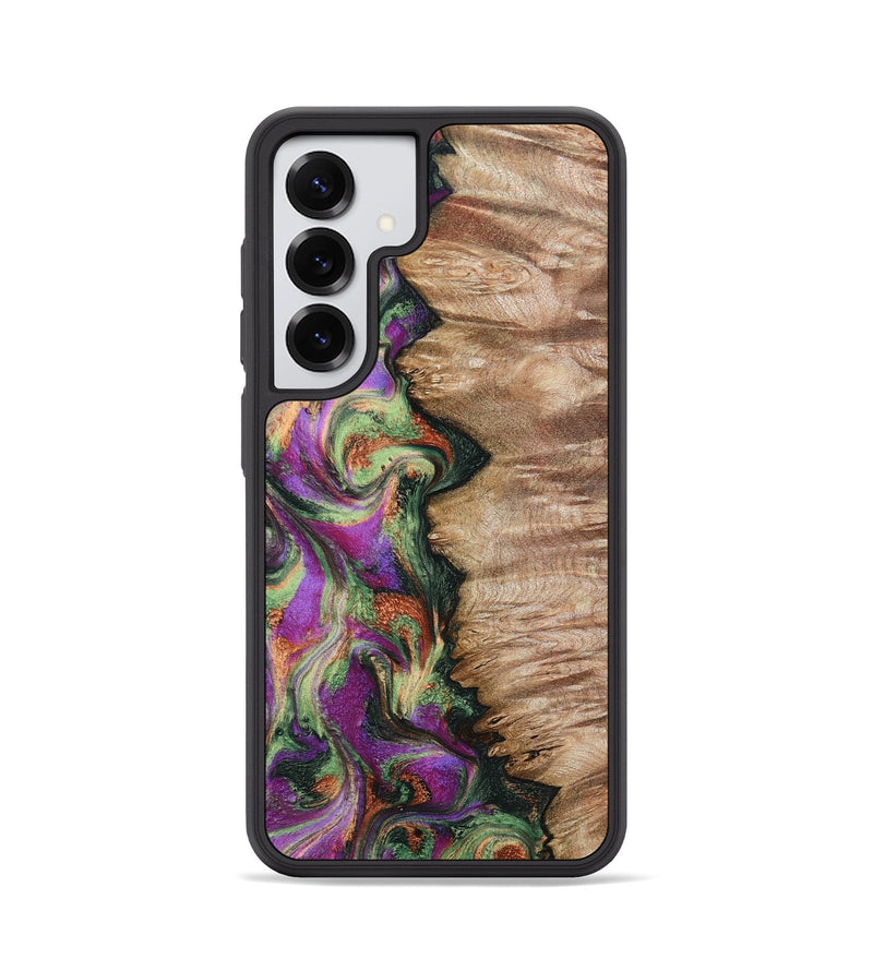 Galaxy S25 Wood Phone Case - Ally (Green, 802075)