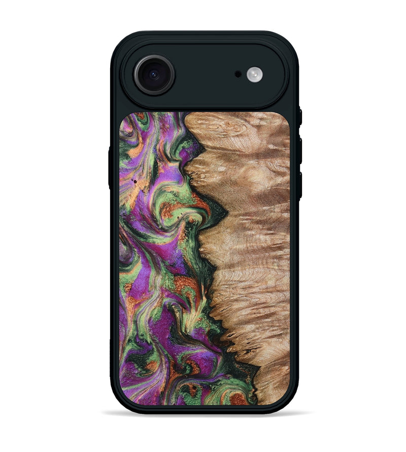 iPhone 17 Air Wood Phone Case - Ally (Green, 802075)